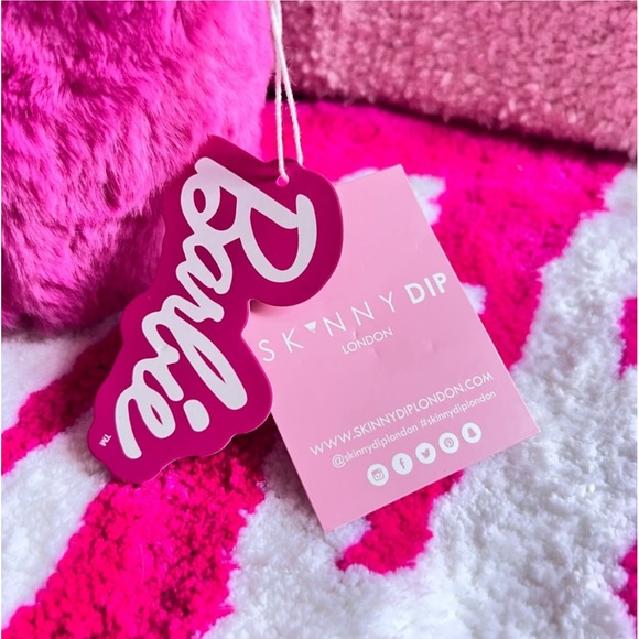 Barbie Skinnydip Faux Fur Custom Bedazzled Tote - Picture 7 of 8